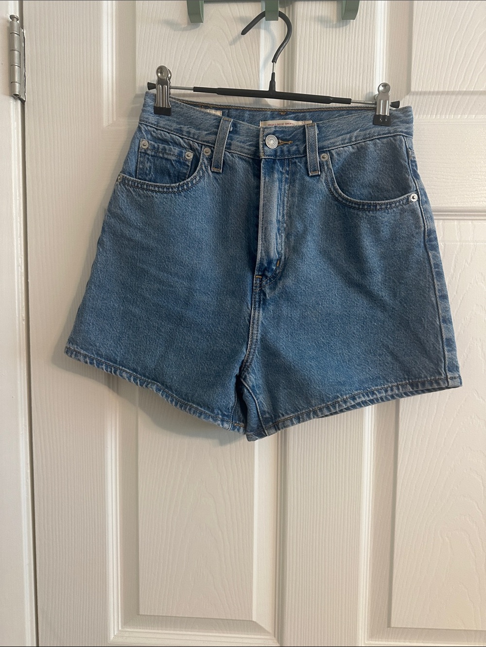 Levis High-Loose Denim Shorts - Blue